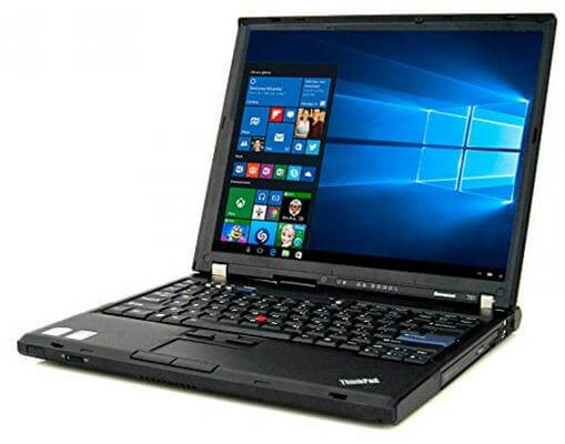 На ноутбуке Lenovo ThinkPad T61 мигает экран